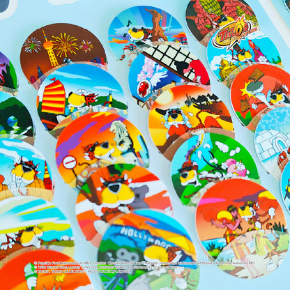 Tazos Chester Cheetah World Series Album Full Set (40/40)