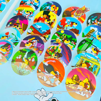 Tazos Chester Cheetah World Series Album Full Set (40/40)