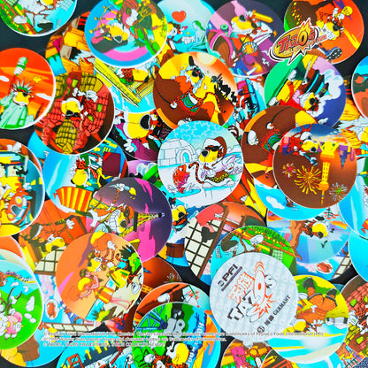 Tazos Chester Cheetah World Series Album Full Set (40/40)