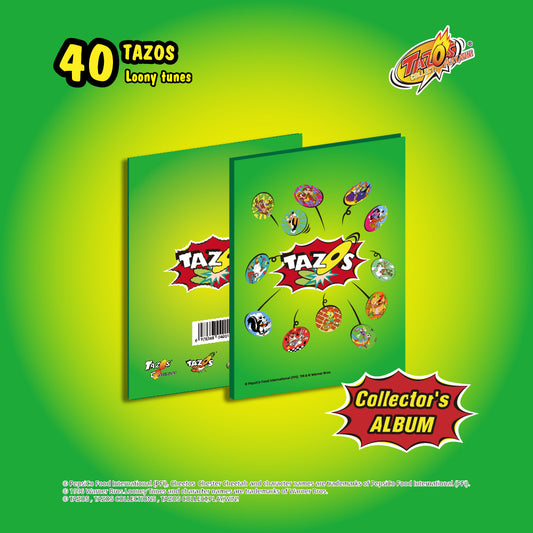Tazos Looney Tunes Classic Series Album Full Set (40/40)