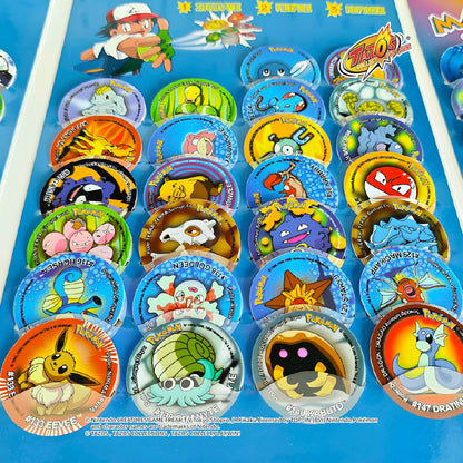 Tazos Pokémon Matutano & Tasty Set 1 Album Full Set (81/81)