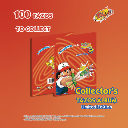 Tazos Pokémon Matutano & Tasty Set 2 Album Full Set (100/100)
