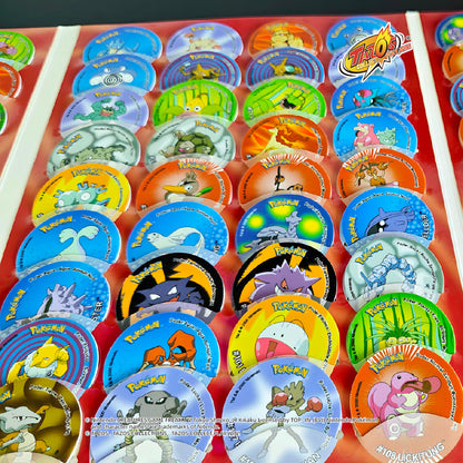 Tazos Pokémon Matutano & Tasty Set 2 Album Full Set (100/100)