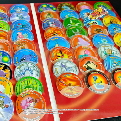 Tazos Pokémon Matutano & Tasty Set 2 Album Full Set (100/100)