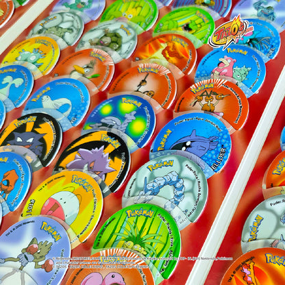 Tazos Pokémon Matutano & Tasty Set 2 Album Full Set (100/100)