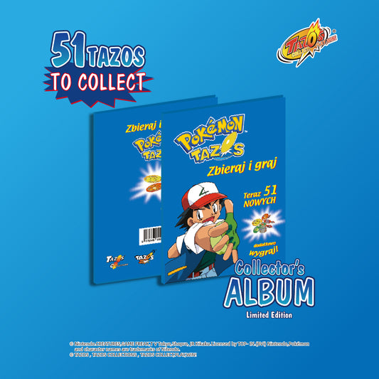 Tazos Pokémon Set 1 Album Full Set Poland Lays Edition (51/51)